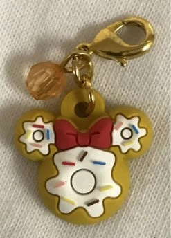 Disney Dangle Charm - Charmed In The Park - Minnie Mouse Donut