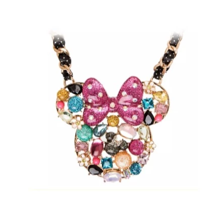 Disney Betsey Johnson Necklace - Minnie Mouse Pendant