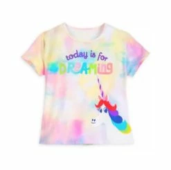 Disney Shirt For Girls - Rainbow Unicorn - Today Is For Dreaming