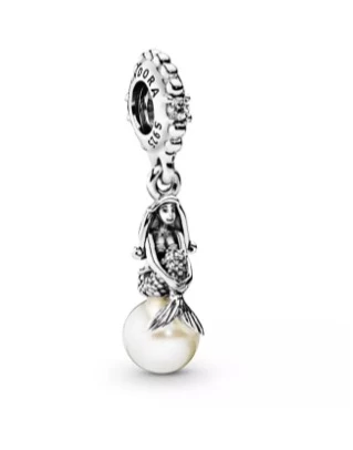 Disney Pandora Charm - Ariel Pearl - The Little Mermaid