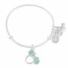 Disney Alex & Ani Bracelet - Minnie Mouse Ears - Arendelle Aqua