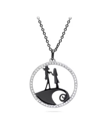Disney Crislu Necklace - The Nightmare Before Christmas