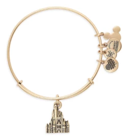 Disney Alex & Ani Bracelet - Cinderella Castle Figural - Gold