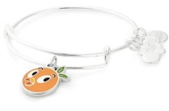 Disney Alex & Ani Bracelet - Orange Bird - Silver