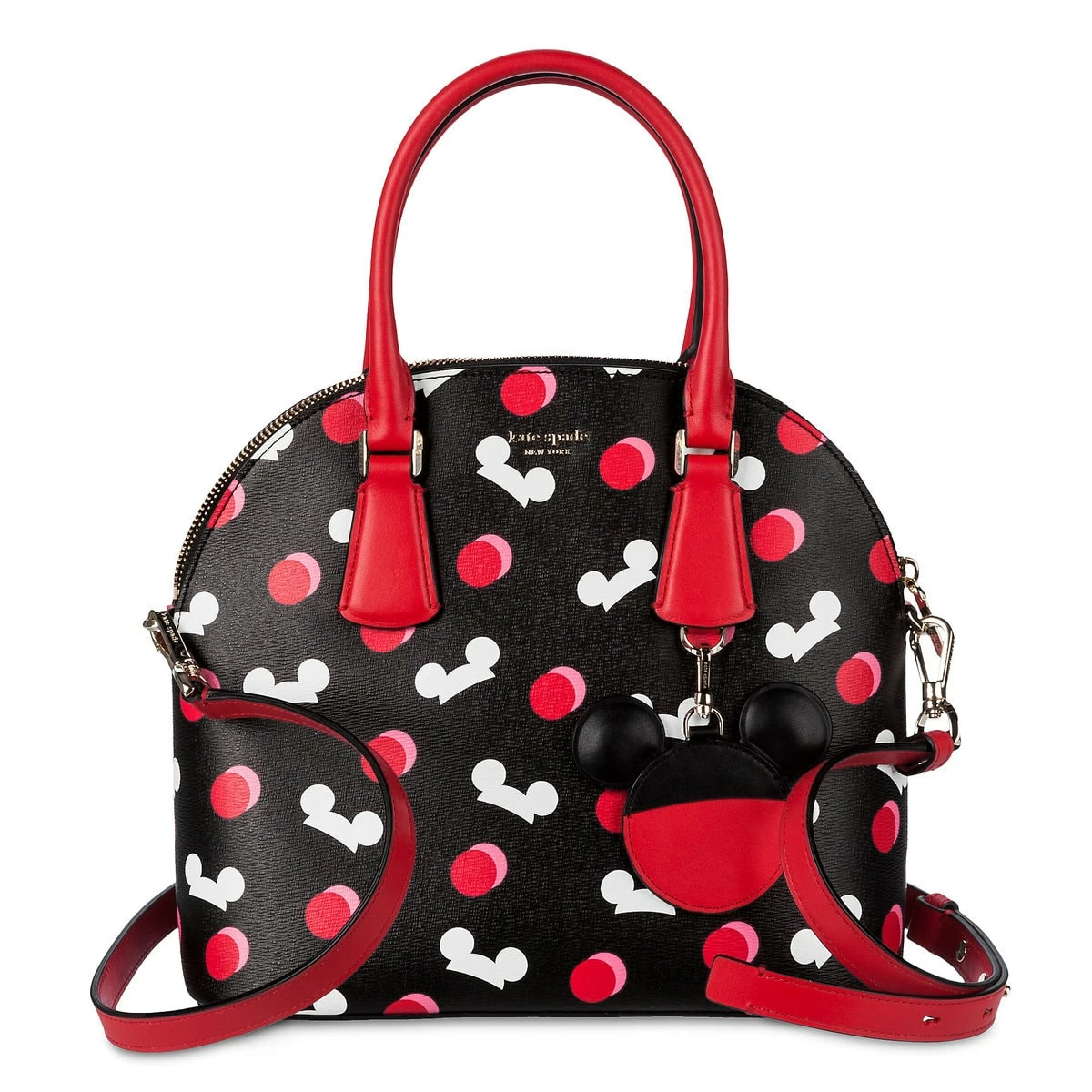 Disney Kate Spade Satchel Bag - Mickey Mouse Ear Hat - Black