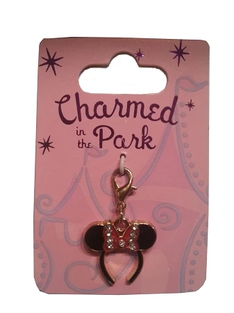 Disney Dangle Charm - Charmed In The Park - Minnie Mouse Ears Hat
