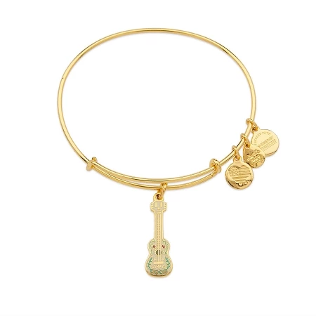 Disney Alex And Ani Bracelet - Coco Guitar - Gold
