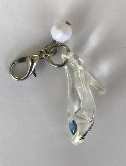 Disney Dangle Charm - Charmed In The Park - Cinderella Slipper - Clear