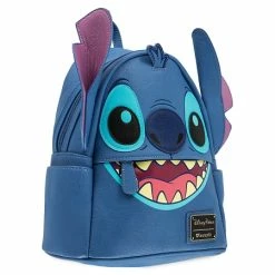 Disney Loungefly Backpack - Stitch Faux Leather - Mini