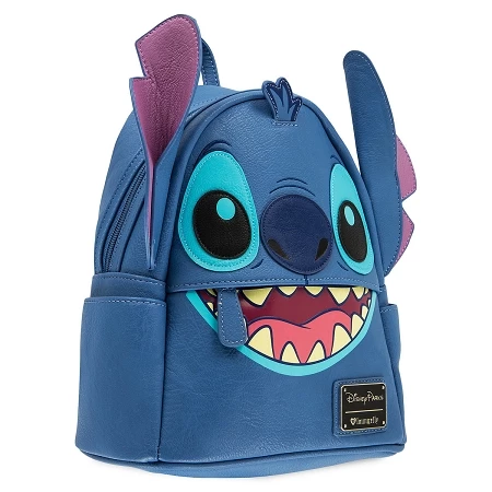 Disney Loungefly Backpack - Stitch Faux Leather - Mini