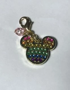 Disney Dangle Charm - Charmed In The Park - Mickey Rainbow