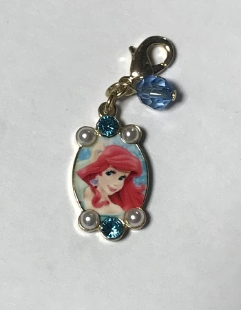 Disney Dangle Charm - Charmed In The Park - Ariel Portrait