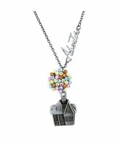 Disney Pixar Necklace - UP - House And Balloons