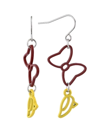 Disney Earrings - Dots And Dashes - Minnie Mouse Mania