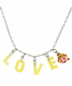 Disney Necklace - Emoji Belle - Love