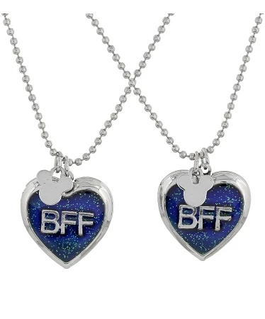 Disney Locket Necklace Set - Mickey Mouse - BFF - Set Of 2