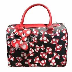 Disney Barrel Bag - Minnie Mouse Bows All Over