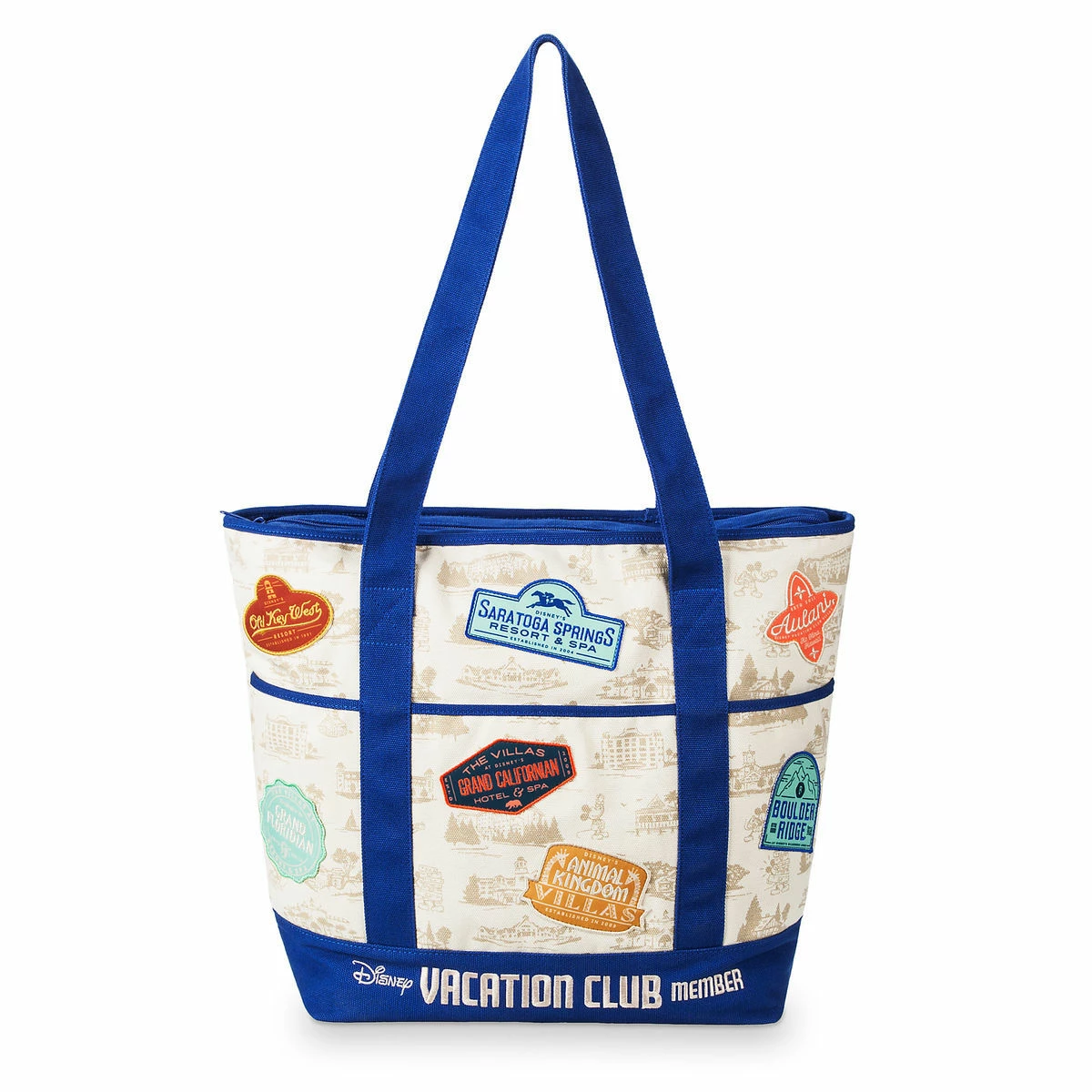 Disney Tote Bag - Disney Vacation Club Patches
