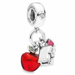 Disney Pandora Charm - Snow White Apple And Heart Box