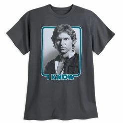 Disney Shirt For Men - Han Solo - I Know - Couples