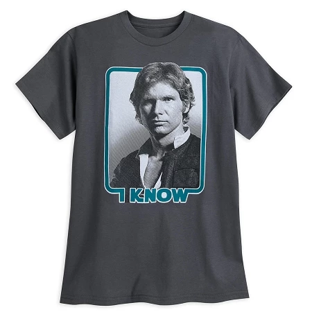 Disney Shirt For Men - Han Solo - I Know - Couples