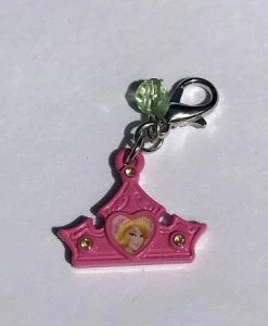 Disney Dangle Charm - Charmed In The Park - Aurora Tiara
