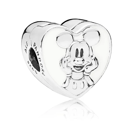 Disney Pandora Charm - Mickey Mouse Vintage Heart