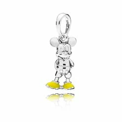 Disney Pandora Charm - Mickey Mouse Dangle - Yellow Shoes