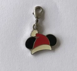 Disney Dangle Charm - Charmed In The Park - Mickey Santa Hat