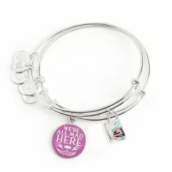 Disney Alex And Ani Bracelet Set - Cheshire Cat - We're All Mad Here