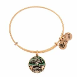 Disney Alex & Ani Bracelet - Animal Kingdom 20th Anniversary - Gold