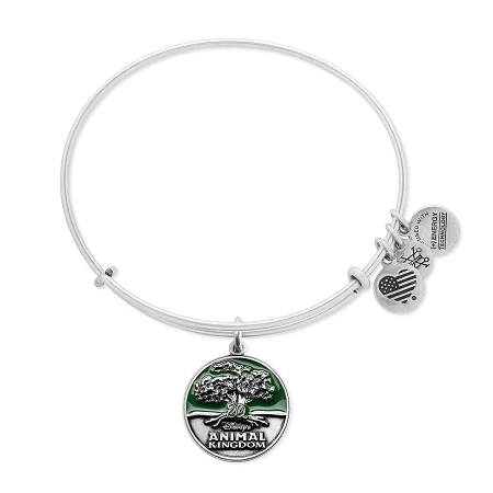 Disney Alex & Ani Bracelet - Animal Kingdom 20th Anniversary - Silver
