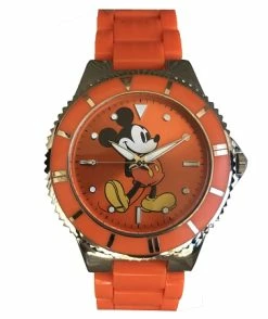 Disney Wrist Watch - Mickey Mouse Standing Expandable - Orange
