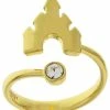 Disney Ring - Castle Adjustable - Rose Gold Tone
