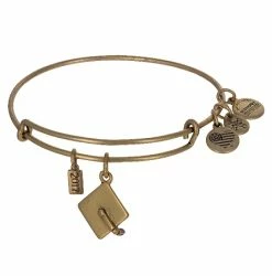 Disney Alex And Ani Bracelet - 2017 Graduation Cap - Gold