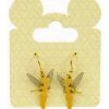 Disney Drop Earrings - Tinker Bell - Gold