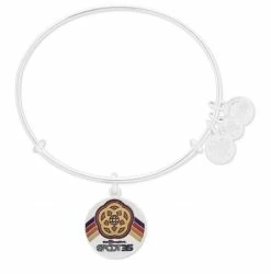 Disney Alex And Ani Bracelet - Epcot 35th Anniversary - Silver