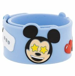 Disney Silicone Bracelet - Emoji Mickey And Friends - Blue
