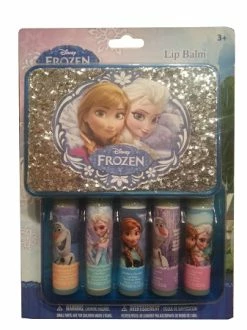 Disney Lip Balm Set - Frozen - Elsa Anna And Olaf