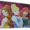 Disney Wallet - Princess - Glitter Pink