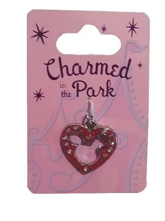 Disney Dangle Charm - Charmed In The Park - Mickey Mouse Cut Out Icon