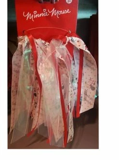 Disney Hair Accessory - Minnie Mouse Dangle Hair Tie