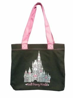 Disney Tote Bag - Cinderella Castle Hearts - Walt Disney World