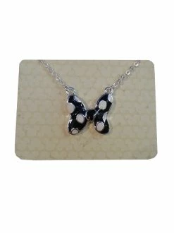Disney Necklace - Minnie Mouse Bow - Black
