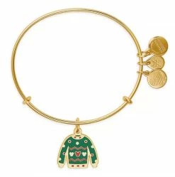 Disney Alex & Ani Bracelet - Holiday Mickey Mouse Sweater Bangle
