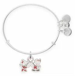 Disney Alex & Ani Bracelet - Holiday Mickey And Minnie Bangle