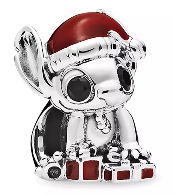 Disney Pandora Charm - Santa Stitch - Disney Parks