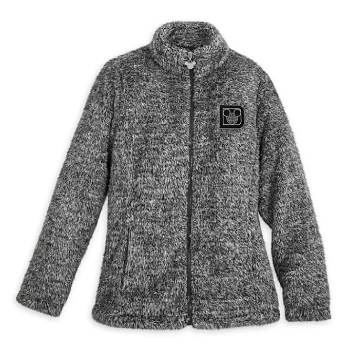Disney Jacket For Women - Walt Disney World Plush Fleece - Gray