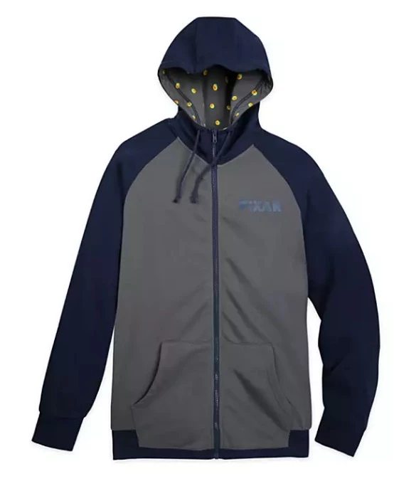 Disney Zip Hoodie For Men - Pixar - The World Of PIXAR