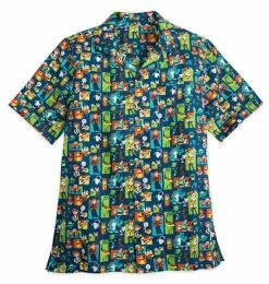 Disney Button Up Shirt For Men - Pixar - World Of Pixar
